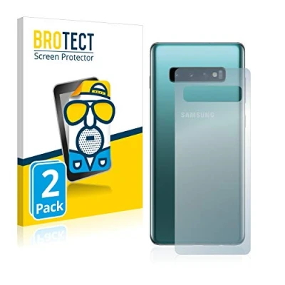 Afbeelding van BROTECT (2 Stuks) Antireflecterende Beschermfolie voor Samsung Galaxy S10 Plus (Achterkant) Anti Glare Screen Protector, Mat, Ontspiegelend