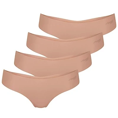 Afbeelding van Sloggi 2P ZERO Modal 2.0 Hipstring Briefs Zwart Small Dames