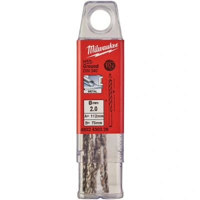 Afbeelding van Metaalboor Hss G Lang 2 X 85 Mm (10 Stuks)