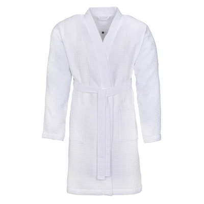 Afbeelding van Badjas Vossen Rom White L