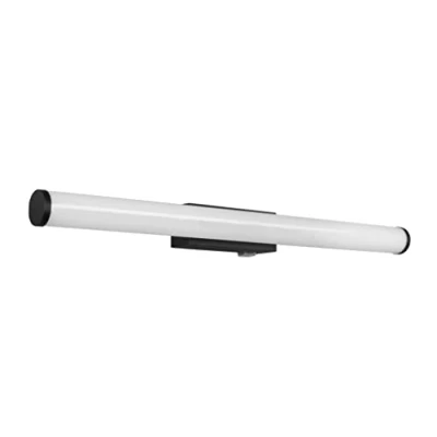 Afbeelding van Trio Leuchten LED badkamer wandlamp Mattimo 283270232, metaal zwart mat, kunststof wit, inclusief 6,5 Watt