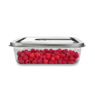 Afbeelding van CASO VacuBoxx Inox XL 4.5 Vacuum vershoudcontainer, 4500 ml volume, voor drukgevoelige en vloeibare levensmiddelen, BPA vrij, ovenbestendig, vaatwasmachinebestendig, vriesbestendig