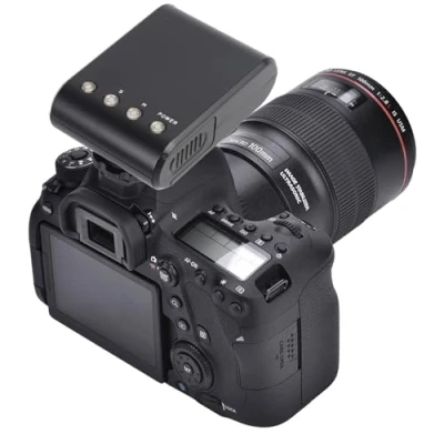 Afbeelding van Mini camera flitslicht, draagbare digitale slave flitser voor flitsschoenmontage DSLR camera&#039;s