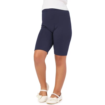 Afbeelding van Merry Style MS MS10 132 LE Meisjes Leggings Sport Vrijetijdsbroek Kort Viscose Sporbroek Yogabroek Marineblauw 128