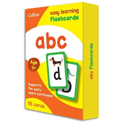Afbeelding van Collins Easy Learning Flashcards: ABC: Ideal for Home
