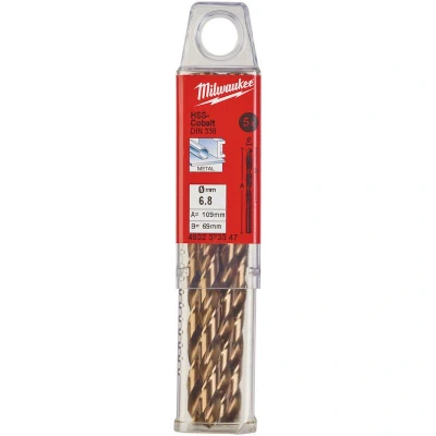Afbeelding van Metaalboor Hss G Cobalt 6,8 X 109 Mm (5 Stuks)