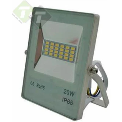 Afbeelding van Hofftech LED COB Straler Bouwlamp 20 Watt Wit Licht