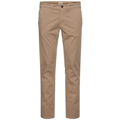 Afbeelding van camel active Madison katoenen chino voor heren, zand, 40W x 30L