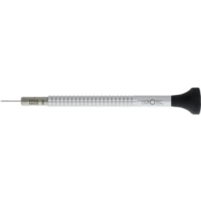 Afbeelding van KD89 Horotec MSA01.020 Klokmakersschroevendraaier van eloxe aluminium, ergonomische pompkop en verwisselbare boor roestvrij staal (0,60 mm)