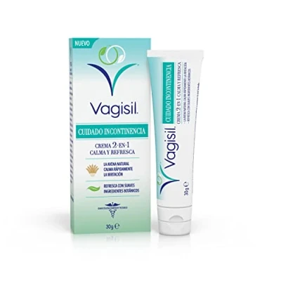Afbeelding van Vagisil Incontinence Cream 2 In 1 30 G