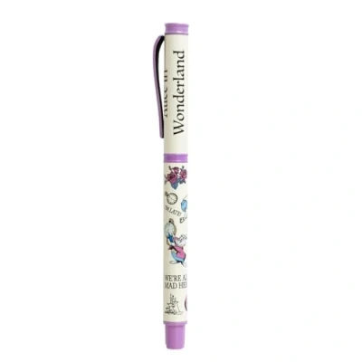 Afbeelding van Grupo Erik Balpen Alice In Wonderland Zwarte met Gift Box Metalen