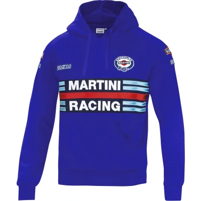 Afbeelding van Sparco Martini Racing Hoodie XXL Lichtblauw