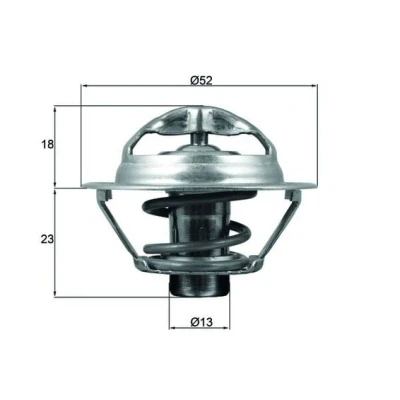 Afbeelding van Mahle Original Thermostaat TX 175 95D