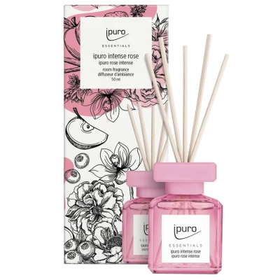 Afbeelding van Ipuro Essentials Intense Rose 50ml geurstokjes