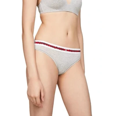 Afbeelding van Tommy Hilfiger dames Nature Tech string (1 pack) grijs melange Mid Grey Heather