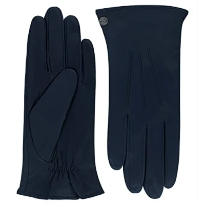 Afbeelding van Roeckl Tallin Touch Leren Dames Handschoenen Maat 8,5 Classic Navy