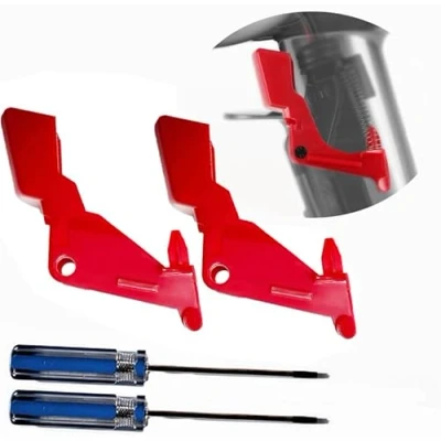Afbeelding van MotuTech Robuuste trekkerschakelaar voor Dyson V11/V10 stofzuiger, verbeterd reparatiegereedschap aan/uit knop (2 knoppen + schroevendraaier)