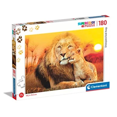 Afbeelding van Clementoni Legpuzzel Super Color Unexpected Hug, 180st.