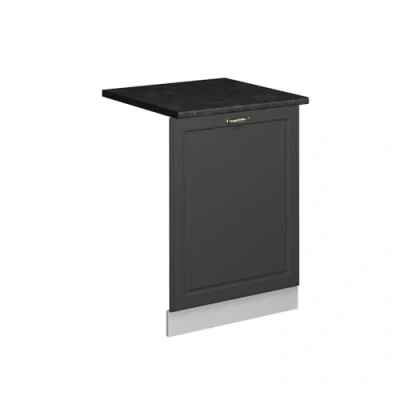 Afbeelding van Vicco Fame LineVoorpaneel vaatwasser 60 cm , WB Antraciet Anthrazit Gold Landhaus