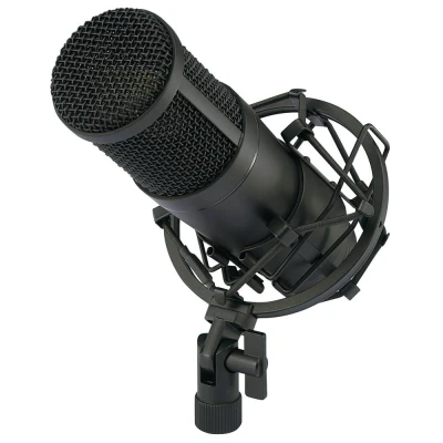 Afbeelding van Renkforce CU 4 USB studiomicrofoon Zendmethode:Kabelgebonden Incl. kabel, koffer, shockmount Kabelgebonden