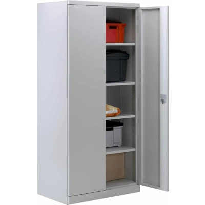 Afbeelding van Draaideurkast 194x92x60 extra diep Aluminium
