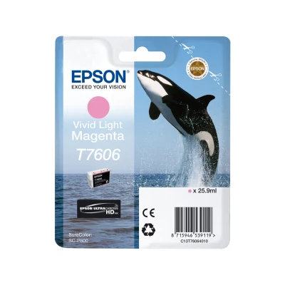 Afbeelding van Epson C13T76064N10 inktcartridge 1 stuk(s) Origineel Lichtmagenta