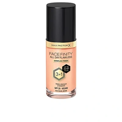 Afbeelding van 1+1 gratis: Max Factor Facefinity All Day Flawless Foundation C35 Pearl Beige 34 ml