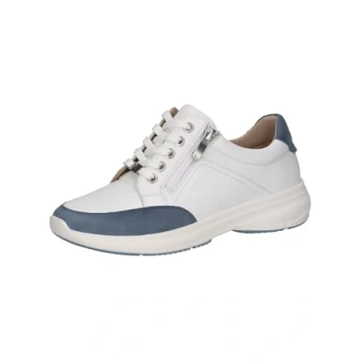 Afbeelding van Caprice Dames 9 23758 44 sneakers, wit/LT.Blue, 40 EU, Wit Lt Blauw, EU
