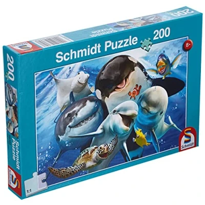 Afbeelding van Schmidt Puzzel Onderwater Vrienden, 200 stukjes