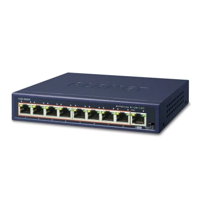 Afbeelding van Planet GSD 908HP switch POE+ 8 GIGABIT 120W + poort NVR GIGA