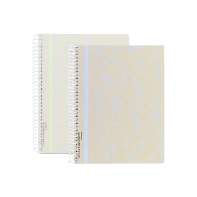 Afbeelding van Kangaro spiraalblok ECOLOGIQUE formaat A5 met ruit 5mm 2 stuks AN 116113 B