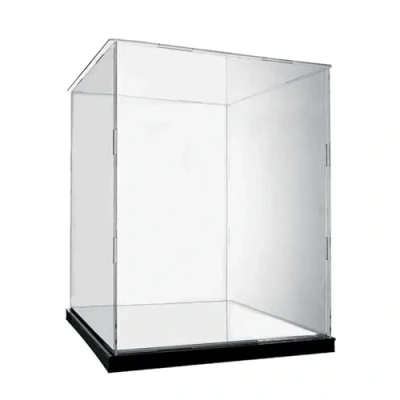 Afbeelding van Showcase stofdichte vitrine voor Lego 42130, acryl compatibel met 42130 Technic BMW M 1000 RR motorfiets (exclusief modelkit)(3mm)