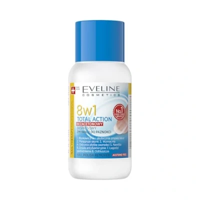 Afbeelding van Nail Therapy Professional Total Action 8in1 nagellakremover 150ml