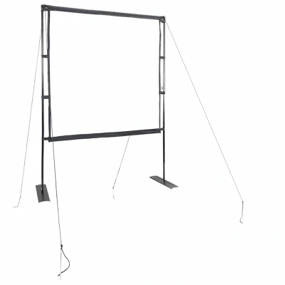 Afbeelding van vidaXL Projectiescherm met statieven 89 inch 1:1