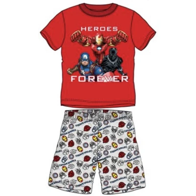 Afbeelding van Marvel Avengers pyjama rood grijs maat 104 / 4 jaar