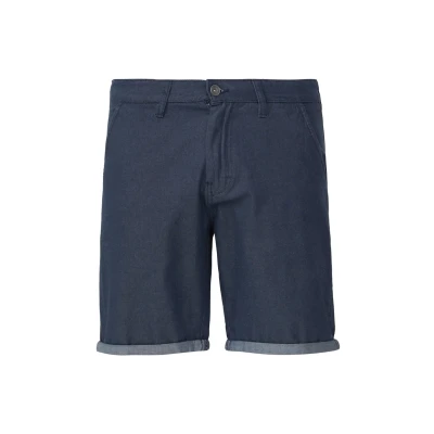 Afbeelding van QS JOHN MIT Fixiertem Turnup Shorts, Heren, Maat: 29, Tiefblau
