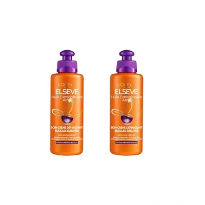 Afbeelding van L&#039;Oréal Paris Elseve Verzorgingscrème Definierend Krullen 200 ml 2 stuks