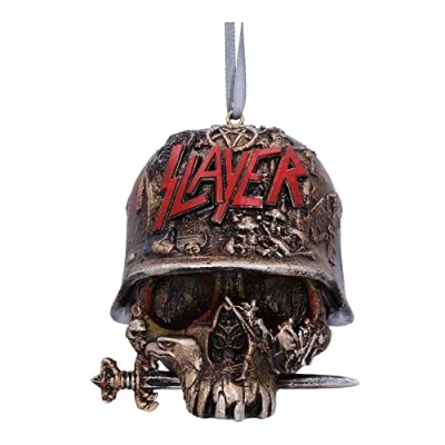 Afbeelding van Nemesis Now Slayer Schedel Hangende Kerstboomversiering 8cm