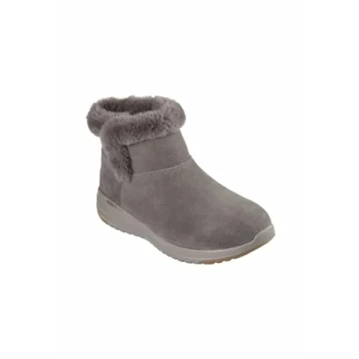 Afbeelding van Skechers Dames go Stellar Cozy Step enkellaars, Bruin, 37.5 EU