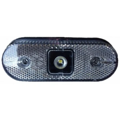 Afbeelding van LED Markeer verlichting WIT met KABEL 0,5 M 12V / 24V