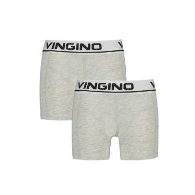 Afbeelding van Vingino boxershort set van 2 grijs melange
