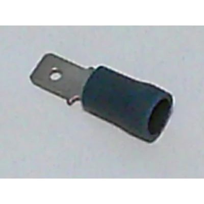 Afbeelding van Bofix Kabelschoen AMP man plat 4,8mm blauw (25st)