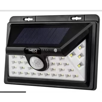 Afbeelding van Solar wand led lamp bewegingsdetectie