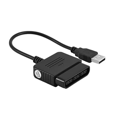 Afbeelding van PS1 / PS2 controller naar PS3 Windows pc USB Game adapter converter met 2 analoge/digitale modi voor de console en van Sony