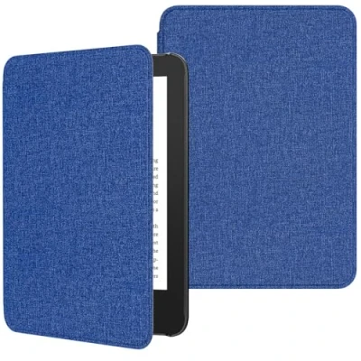 Afbeelding van MoKo Case Fits 6&quot; All New Kindle (11th Generation 2024/2022 Release), Lightweight Shell Cover with Auto Wake/Sleep for 11th Gen e Reader, Denim Indigo