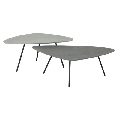 Afbeelding van DTP Home Salontafel Plectro Air Set/2 38,00cm x 50,00cm 90,00cm