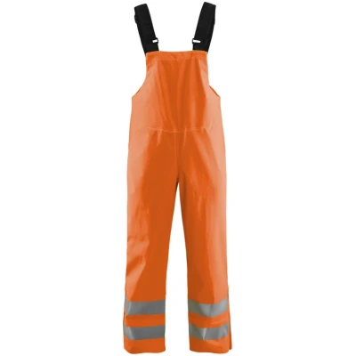 Afbeelding van Blaklader Bretelregenbroek High Vis LEVEL 3 1386 2005 Oranje M