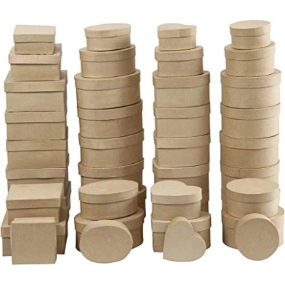 Afbeelding van Dozen, d: 10 18 cm, h: 5 7,5 72 stuks