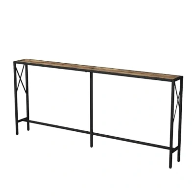 Afbeelding van Vicco Console tafel &quot;Lima&quot;, Eiken rustiek, 174 x 77 cm