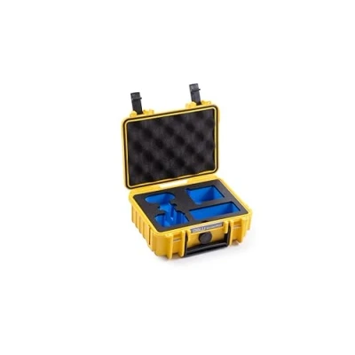 Afbeelding van B&amp;W International Outdoor Transportkoffer voor Insta360 GO 3 en 3S, type 500, geel, waterdicht conform IP67 certificering, stofdicht, onbreekbaar onverwoestbaar